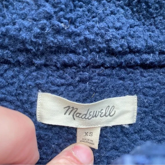 Madewell (Re)sourced Sherpa Zip-Front Jacket
Size XS - Picture 6 of 9